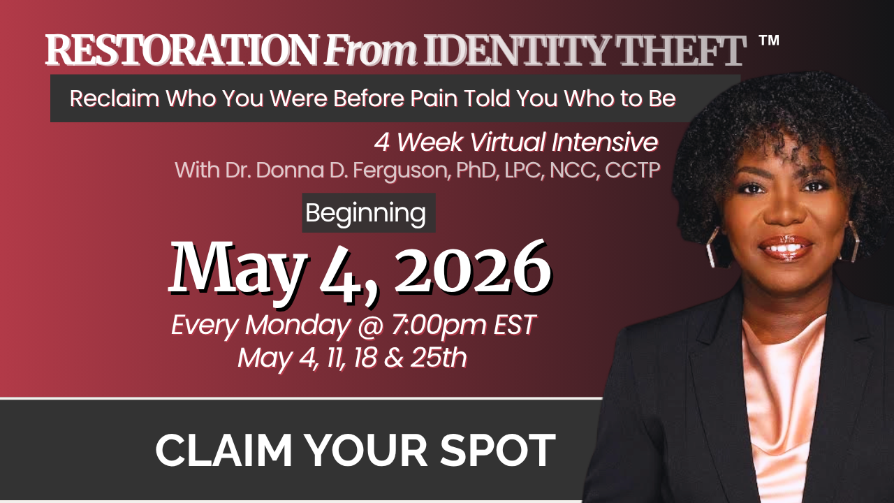 Resotrstion frtom Identity Intensive Claim your Spot